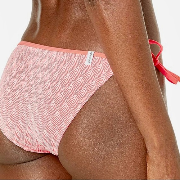 Body Glove Side Tie Sz S or L Orange 🍊 Print Bikini Bottom NWT - Picture 2 of 8